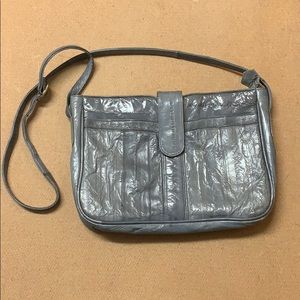 Eel skin crossbody